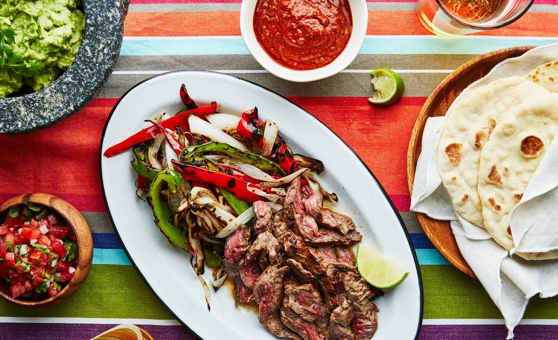 Mezcal-Marinated Fajitas